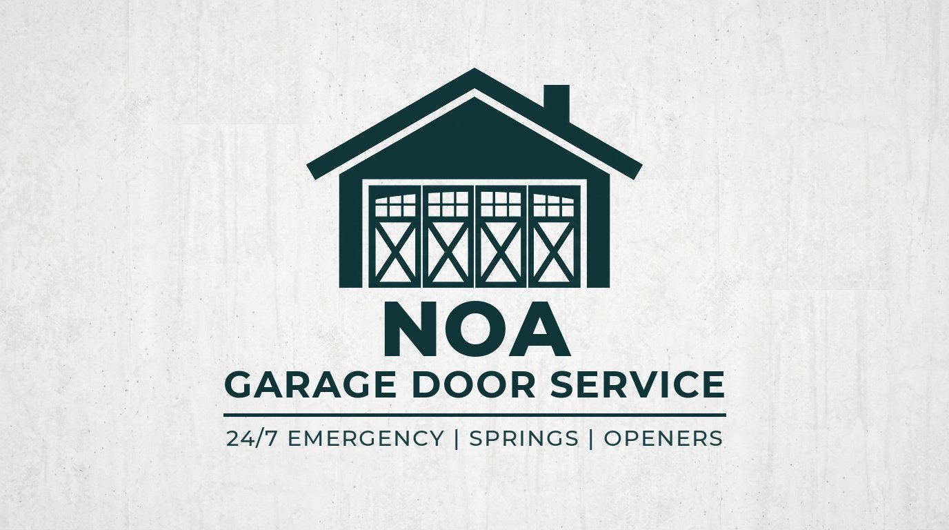 Noa Garage Door Service Logo